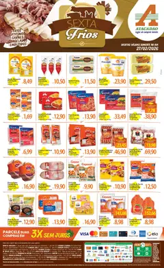 Pré-Visualização do folheto "Ofertas - MT" da loja Atacadão válido a partir de 27/02/2026