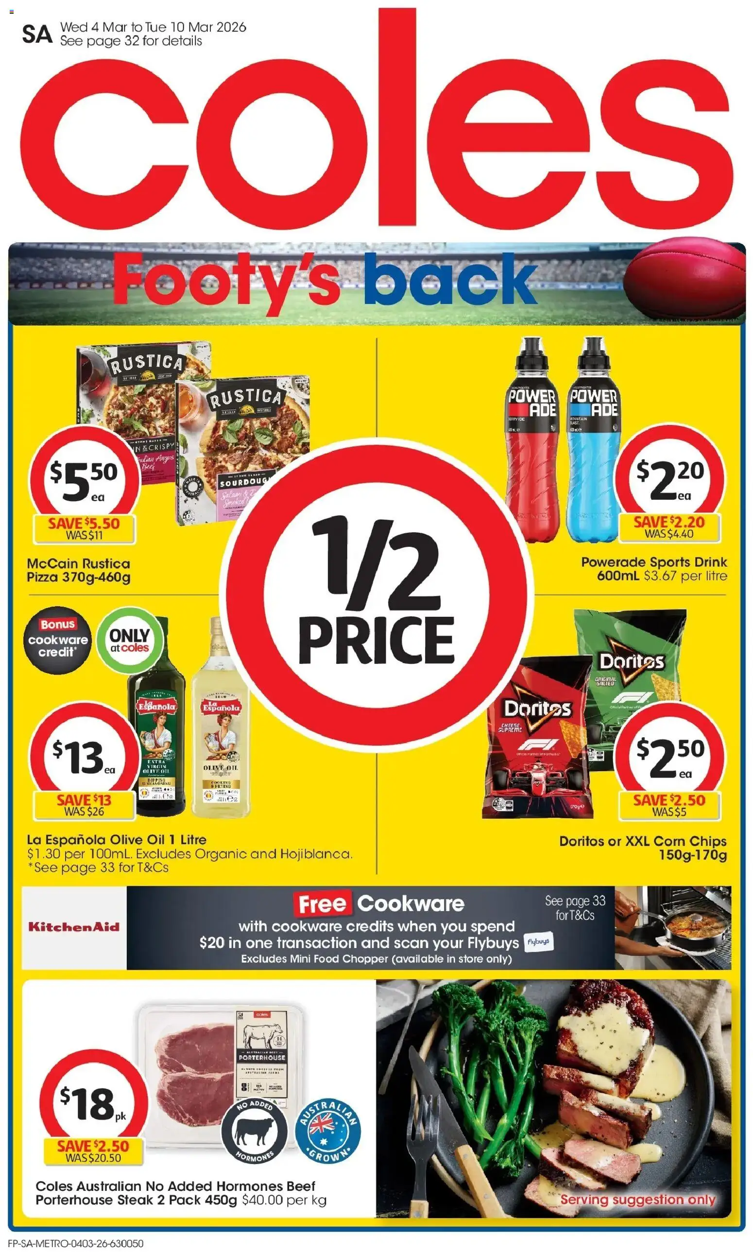 Preview of catalogue Coles catalogue SA from shop Coles valid 04/03/2026