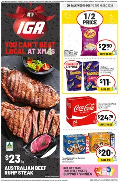 Preview of catalogue Catalogue NSW from shop IGA valid 10/12/2025