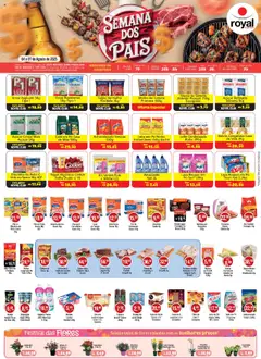 Pré-Visualização do folheto "Ofertas da semana" da loja Royal Supermercados válido a partir de 04/08/2025