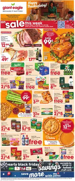 Ad Preview of Giant Eagle Black Friday from 11/20/2025