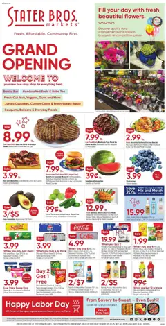 Ad Preview of Stater Bros Weekly Ad from 08/27/2025