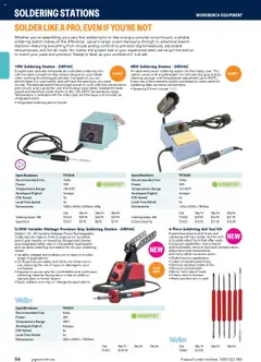 Preview of catalogue Engineering & Scientific Catalogue 2025/2026 from shop Jaycar valid 09/07/2025 | Page: 56