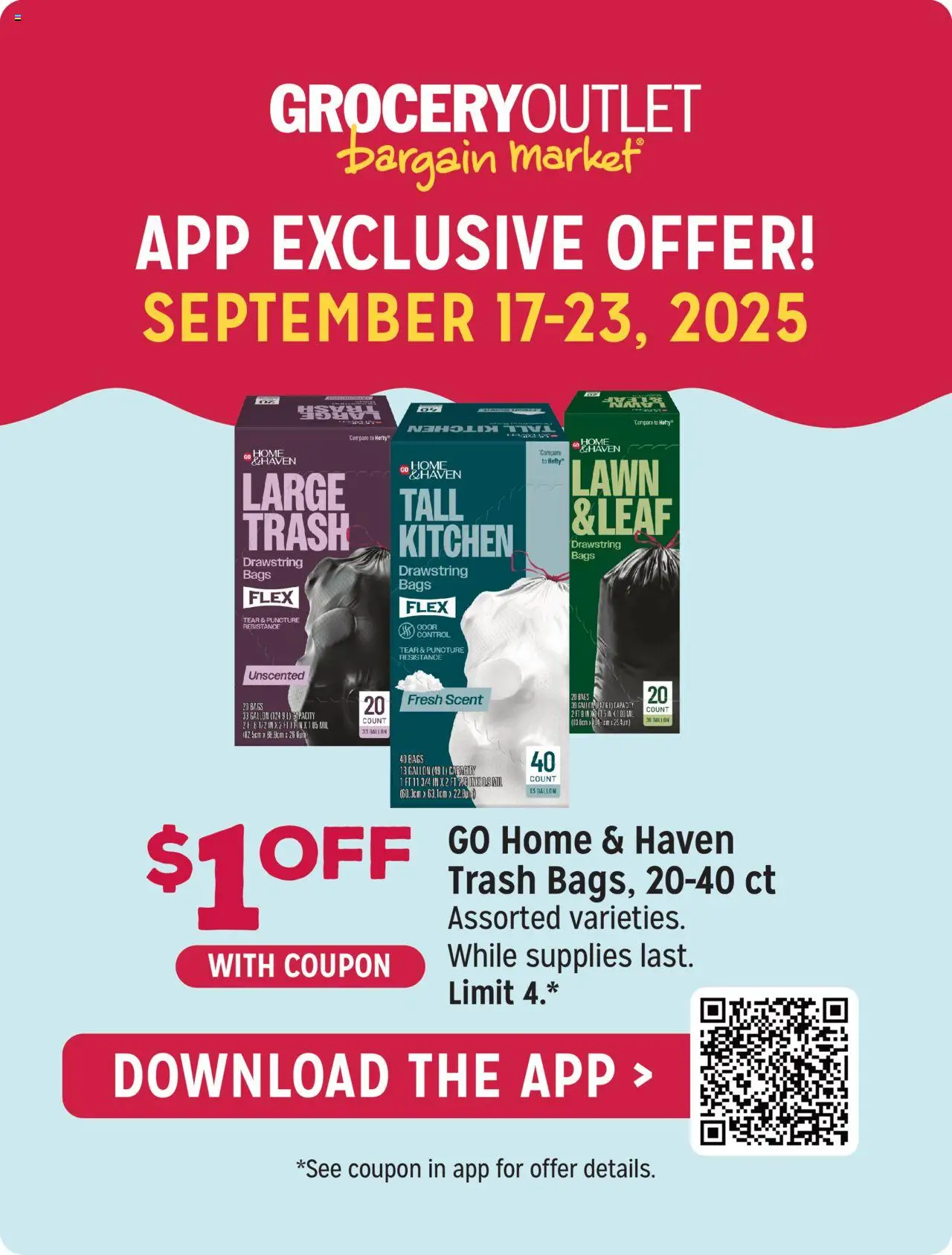 Grocery Outlet Weekly Ad - MD from 09/17/2025 - Flyer - Page number 1