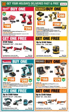 Preview of leaflet Black Friday from shop Home Depot is valid from Nov 06, 2025 | Page: 4
