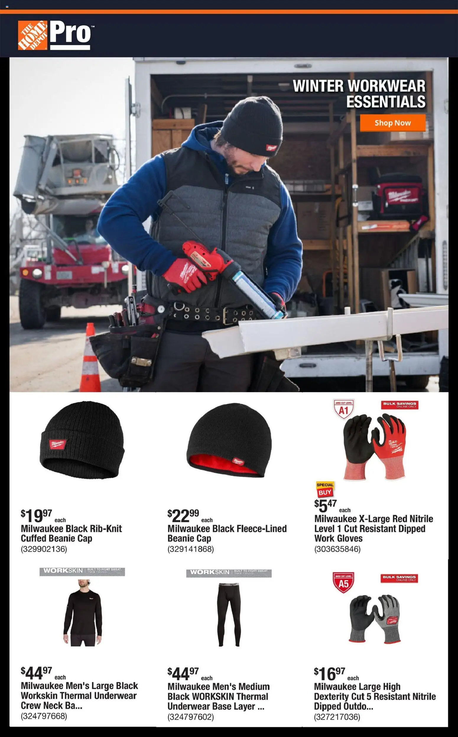Ad Preview of Home Depot Shop Pro Ad - CA from 02/09/2026