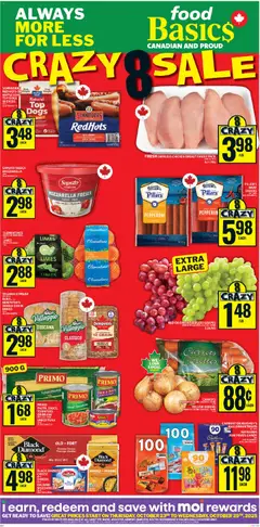 Preview of leaflet Ancaster from shop Food Basics is valid from Oct 23, 2025