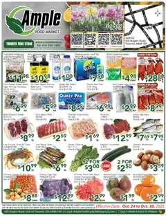 Preview of leaflet Weekly flyer Toronto York from shop Ample Food Market is valid from Oct 24, 2025