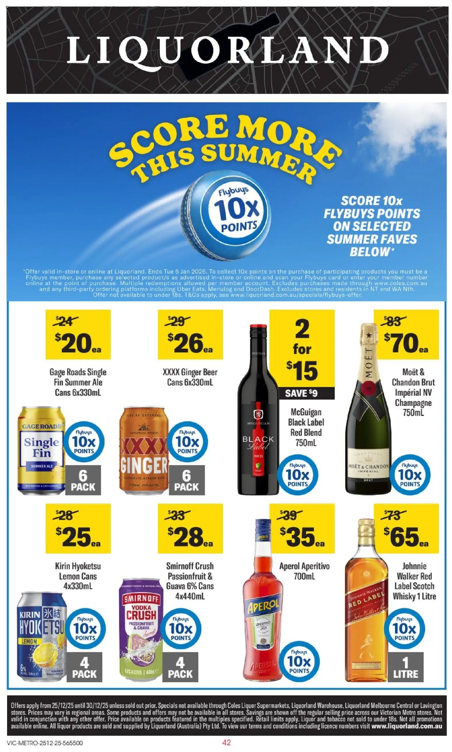 Preview of catalogue Catalogue VIC from shop Liquorland valid 25/12/2025