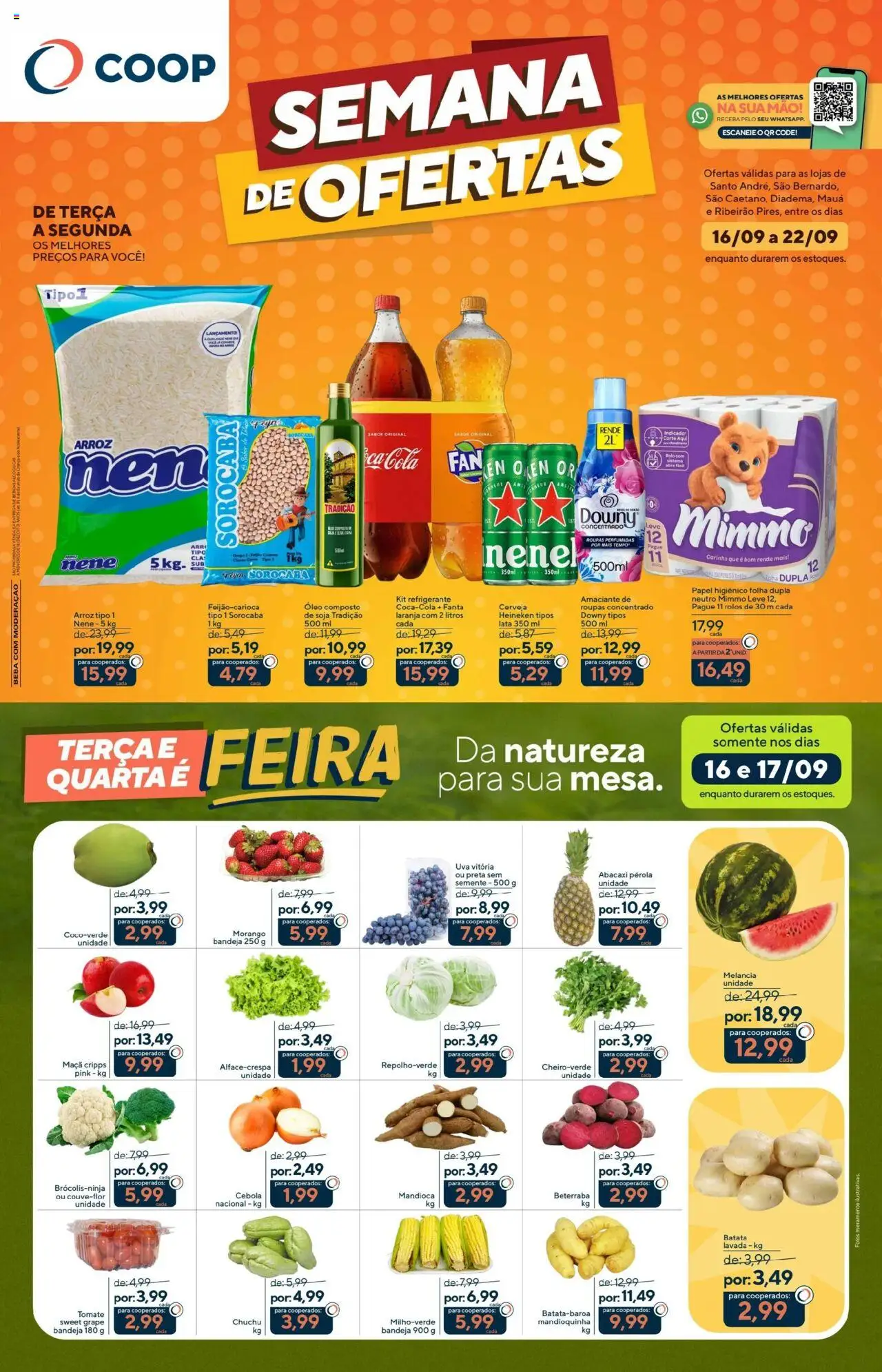 Coop folheto "Ofertas da semana" válido a partir de 16/09/2025 - número de página 1