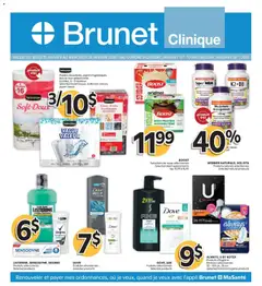 Un aperçu du dépliant Clinique du magasin Brunet est valide à partir 15 janv. 2026