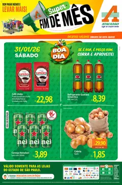 Pré-Visualização do folheto "Ofertas - SP" da loja Atacadão válido a partir de 31/01/2026