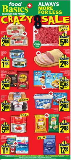 Preview of leaflet Ajax from shop Food Basics is valid from Feb 26, 2026