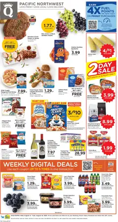 Ad Preview of QFC Weekly Ad - OR from 08/13/2025