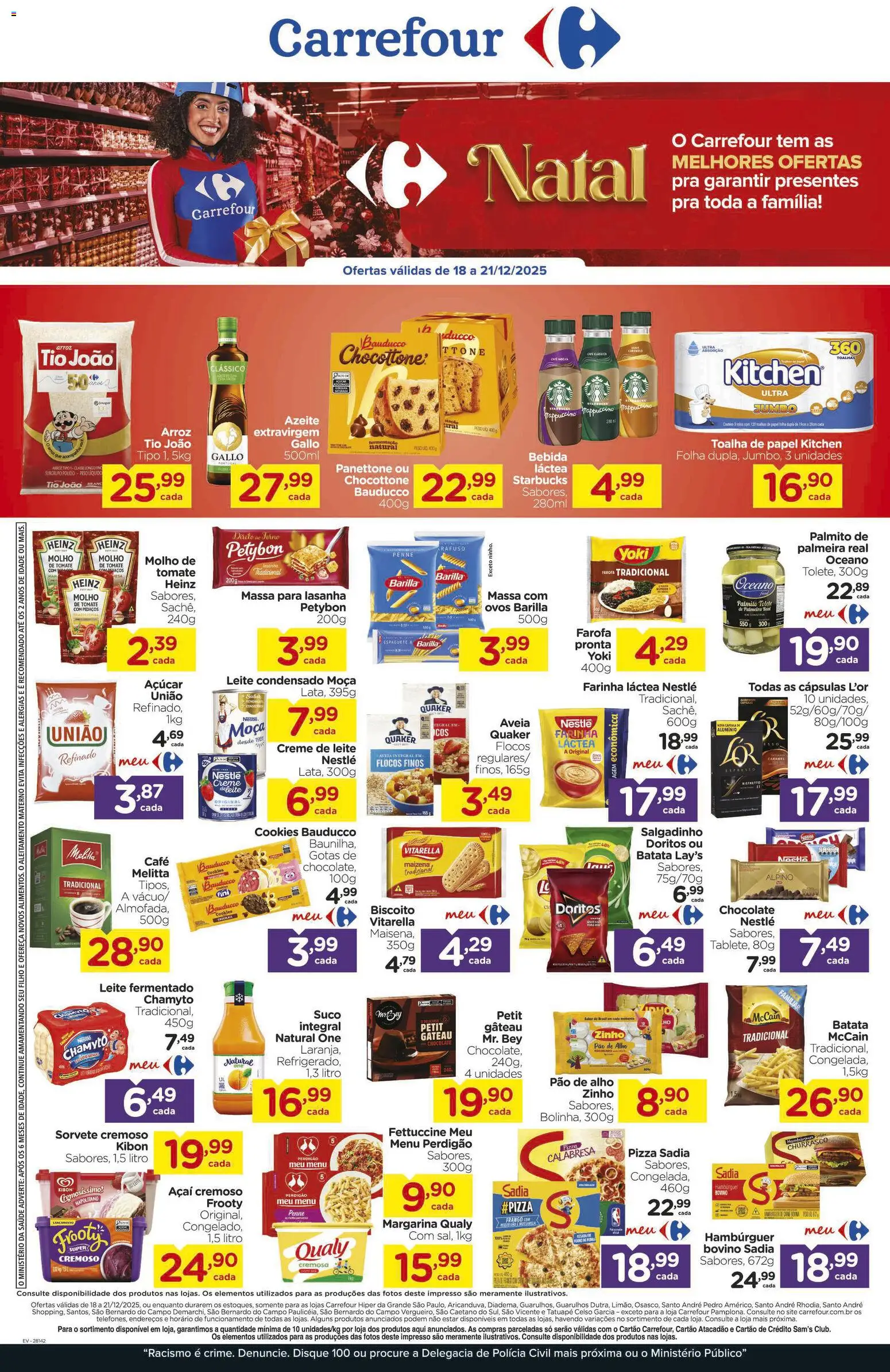 Pré-Visualização do folheto "Ofertas da semana" da loja Carrefour válido a partir de 18/12/2025