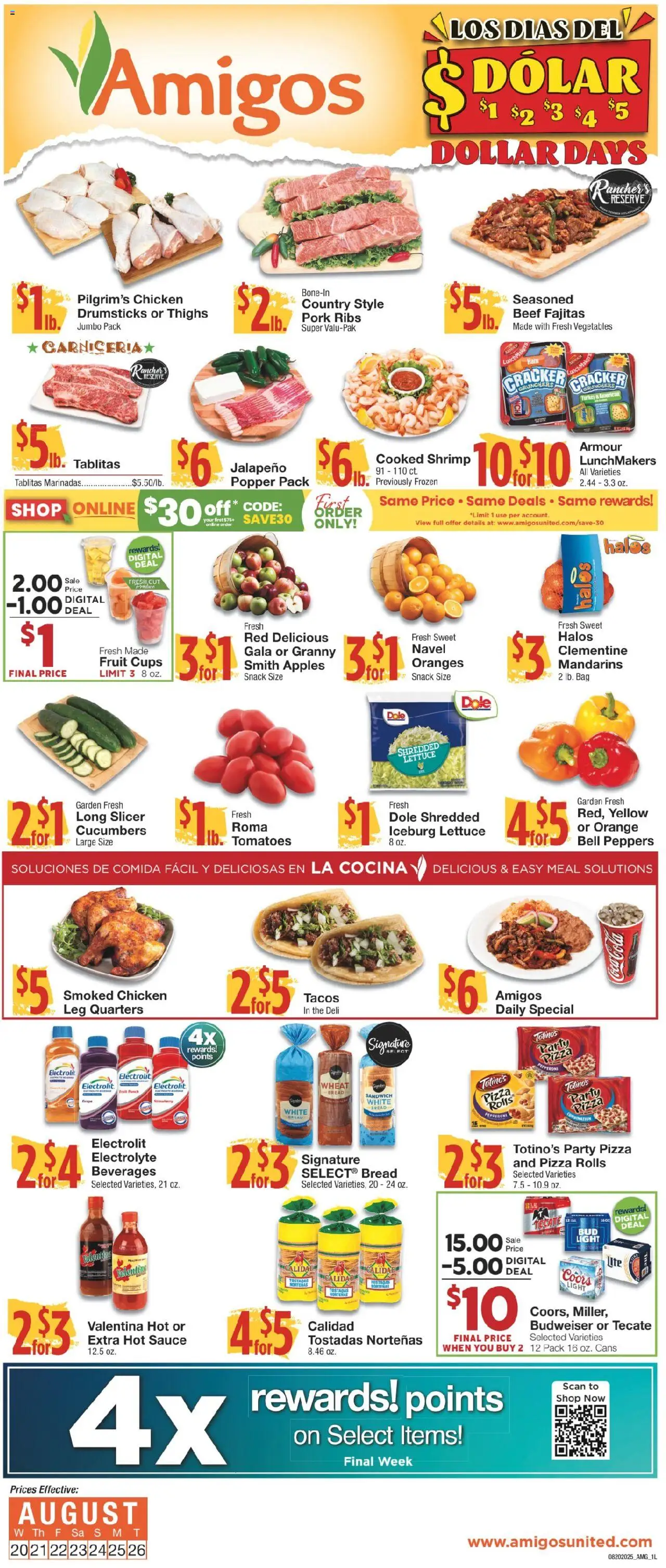 United Supermarkets Ad from 08/19/2025 - Flyer - Page number 1