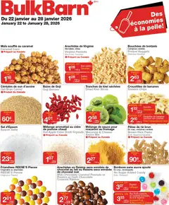 Un aperçu du dépliant Weekly flyer / circulaire du magasin Bulk Barn est valide à partir 22 janv. 2026