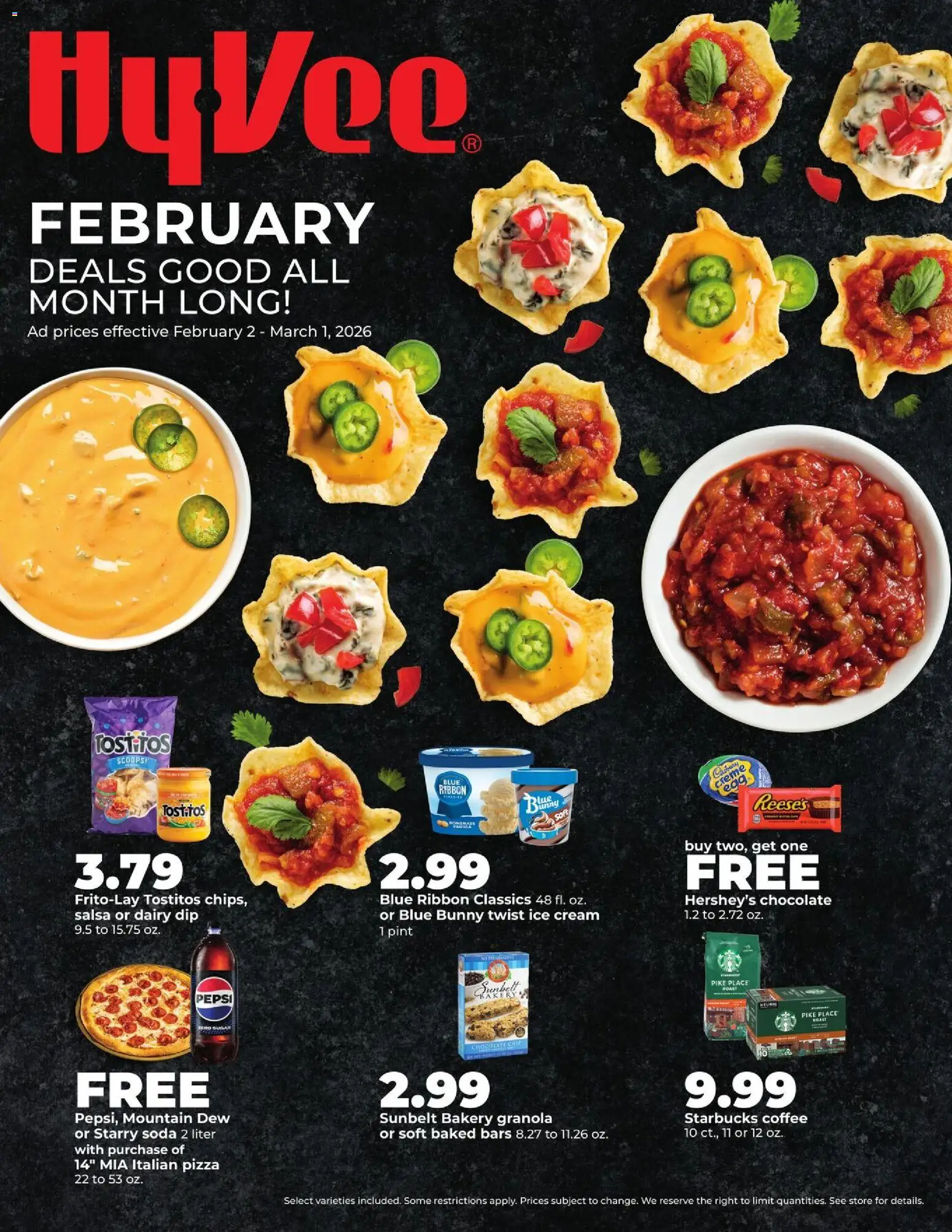 Ad Preview of HyVee Deals Good All Month Long from 02/02/2026