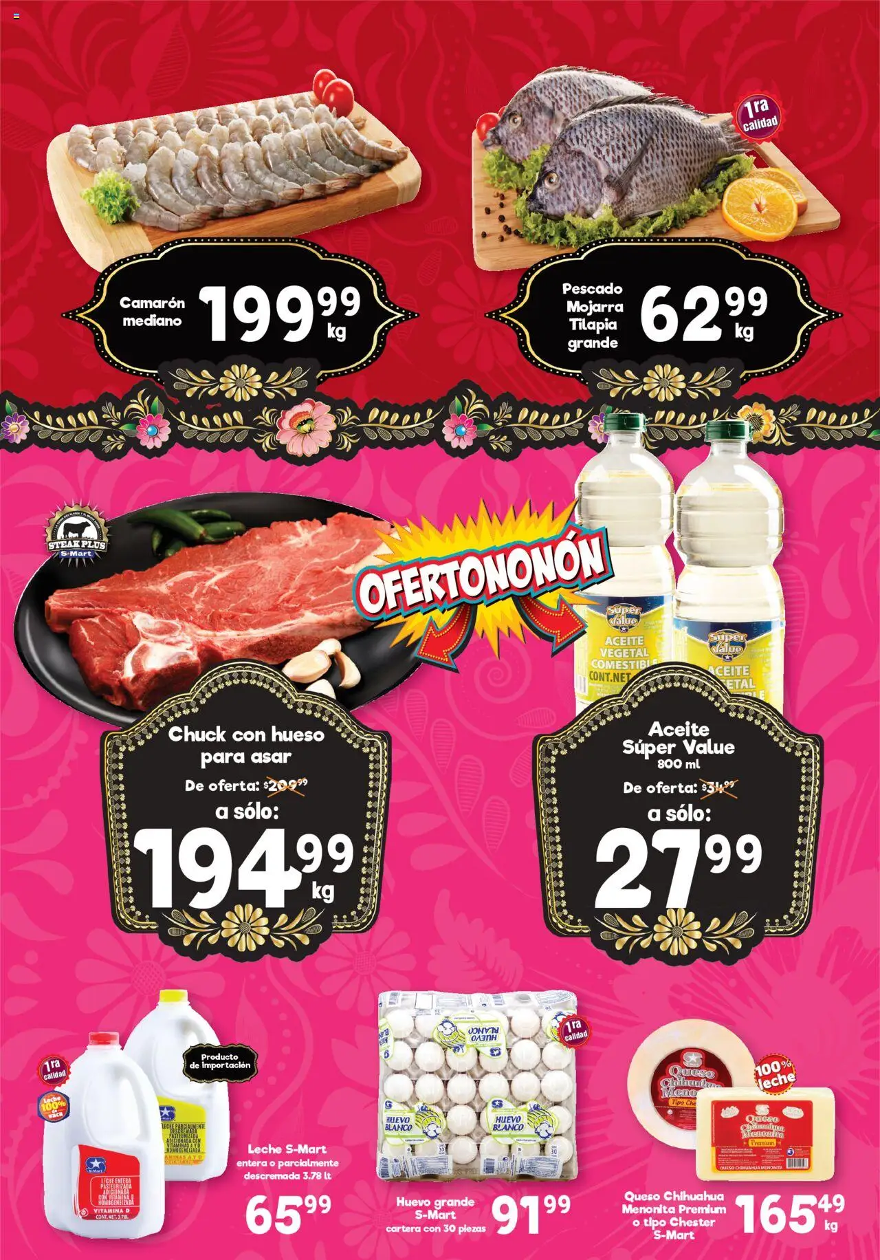 Folleto S-Mart y sus promociones válidas desde el 05/09/2025 - Número de página 1