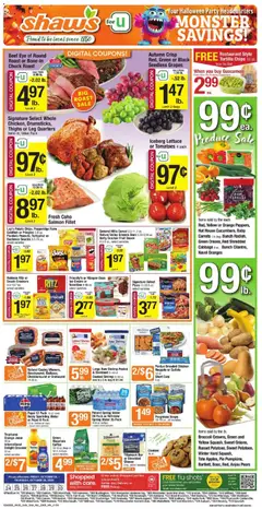Ad Preview of Shaw's Weekly Ad from 10/24/2025
