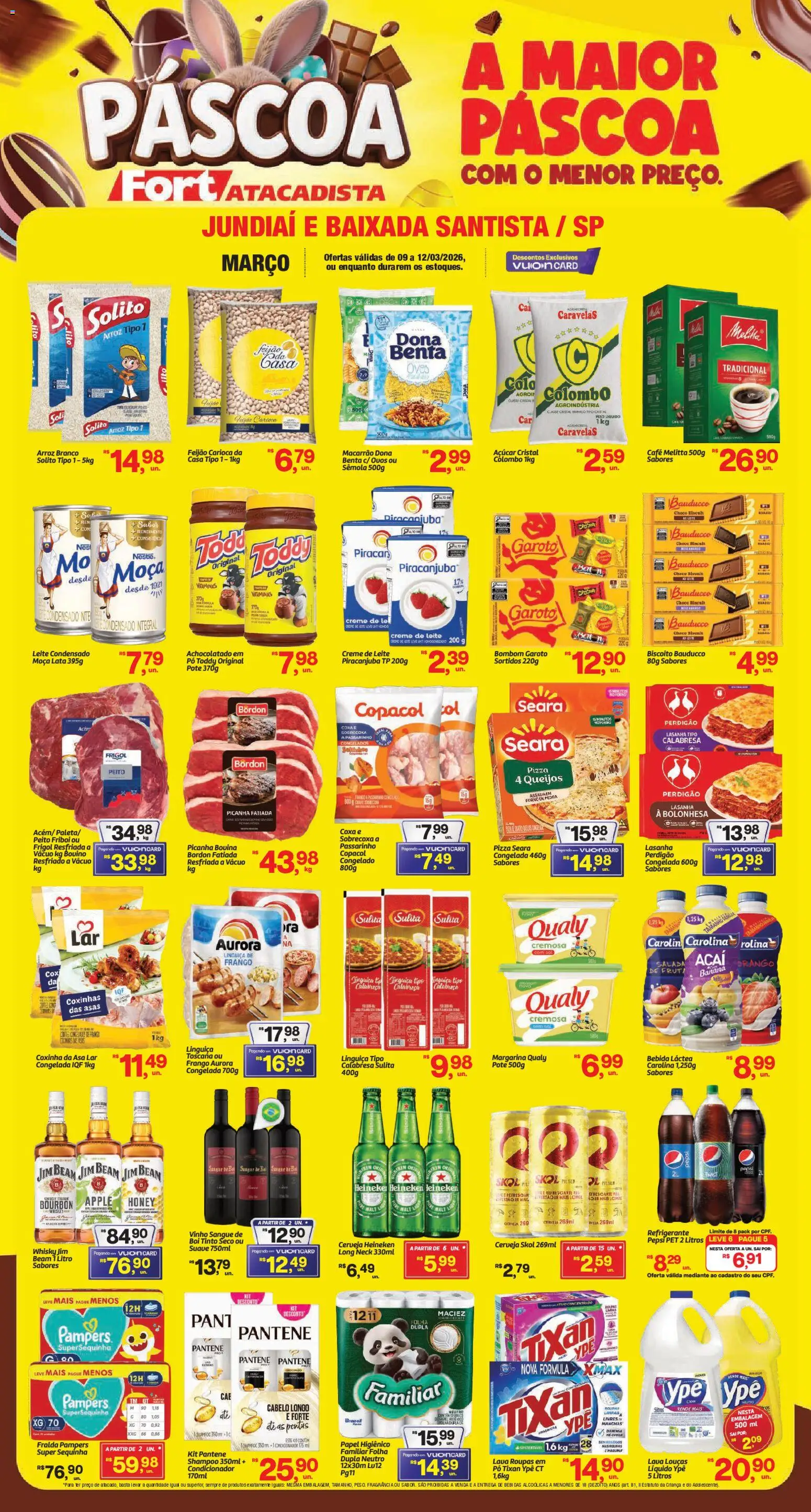 Pré-Visualização do folheto "Fort Atacadista - Ofertas da semana" da loja Fort Atacadista válido a partir de 09/03/2026