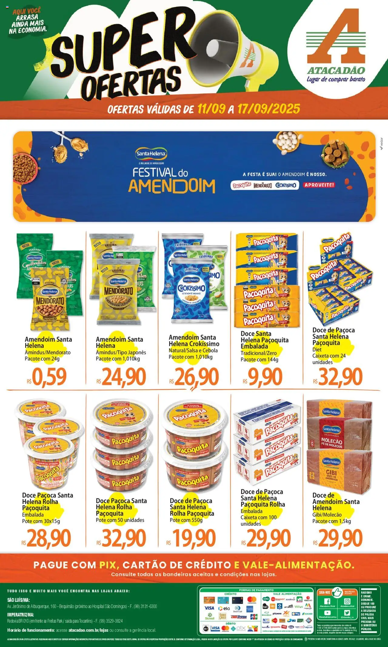 Atacadão folheto "Ofertas - MA" válido a partir de 11/09/2025 - número de página 1