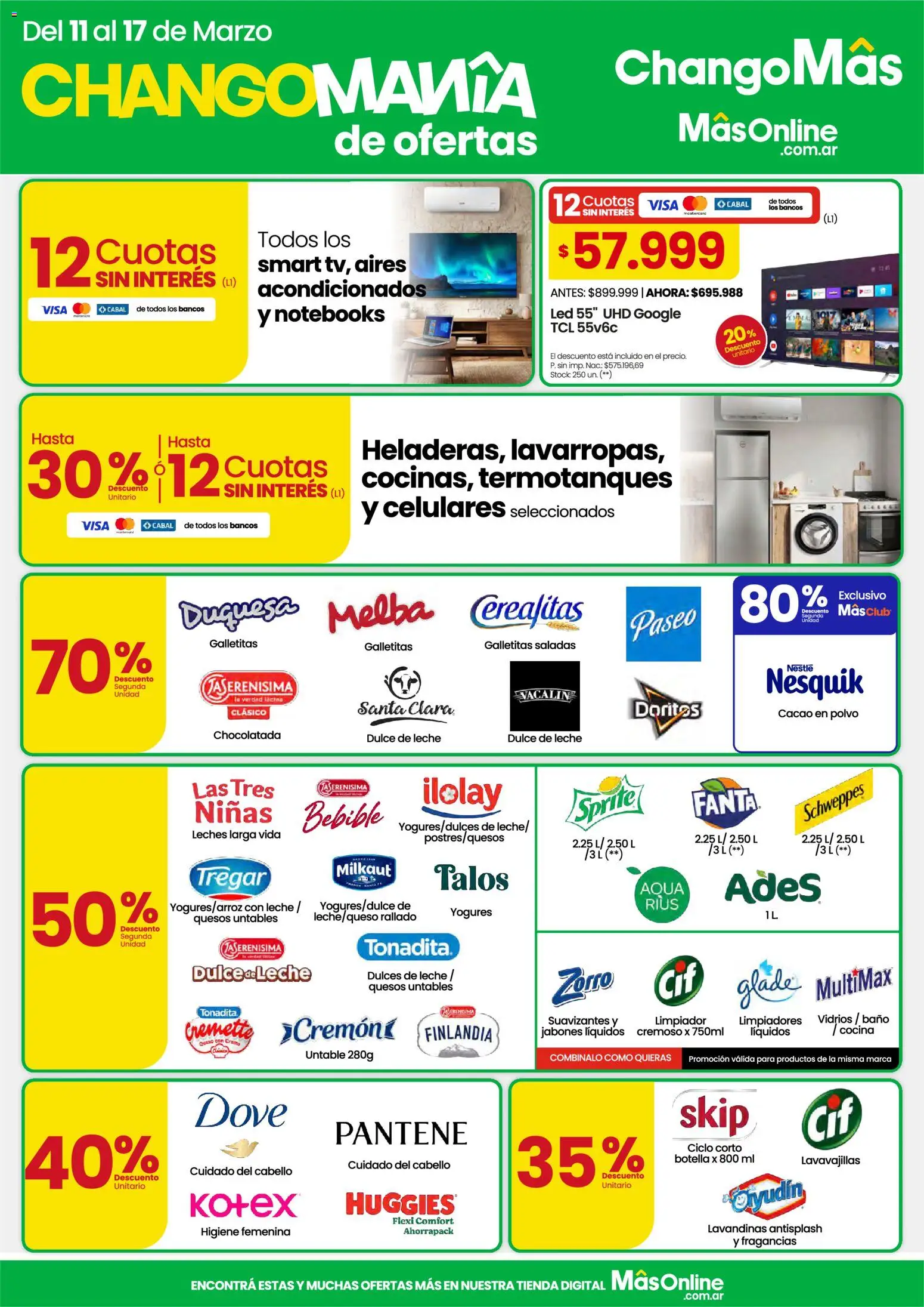 Vista previa del folleto de la tienda Changomas válido desde el 11/03/2026 