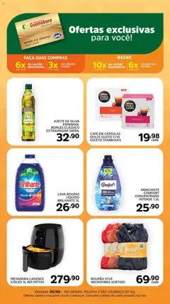 Pré-Visualização do folheto "Ofertas Exclusivas" da loja Supermercado Guanabara válido a partir de 15/08/2025