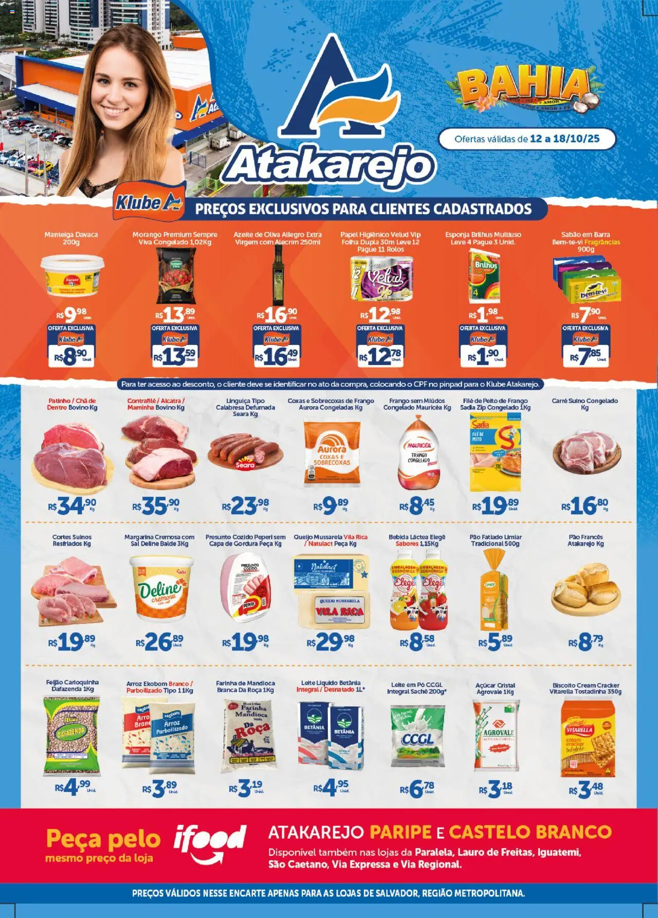 Atakarejo folheto "Encarte" válido a partir de 12/10/2025 - número de página 1