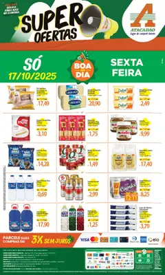 Pré-Visualização do folheto "Ofertas - PB" da loja Atacadão válido a partir de 17/10/2025