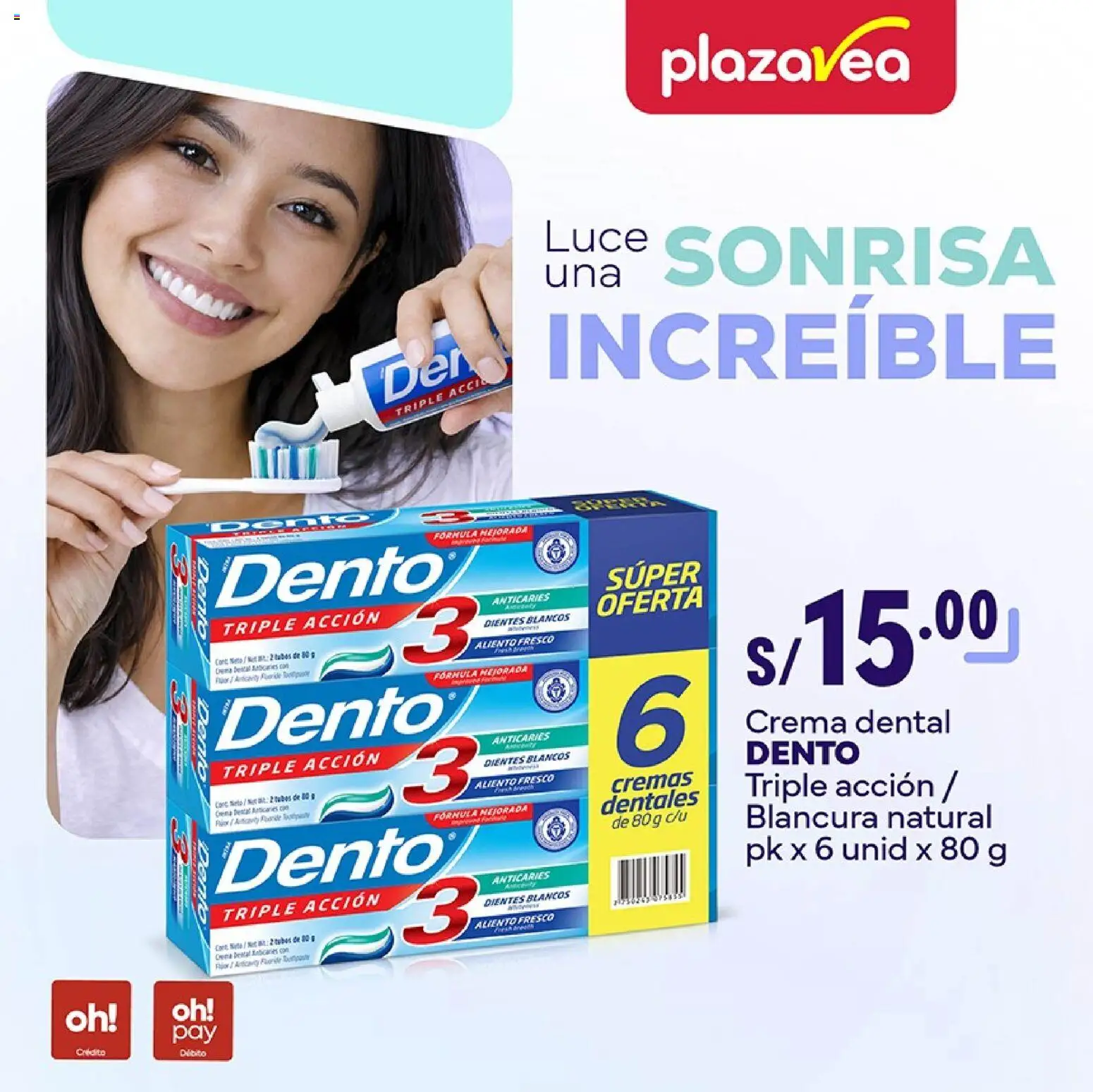 Vista previa de Plaza Vea - Especial Cuidado Bucal de la tienda Plaza Vea válido desde 23/03/2026