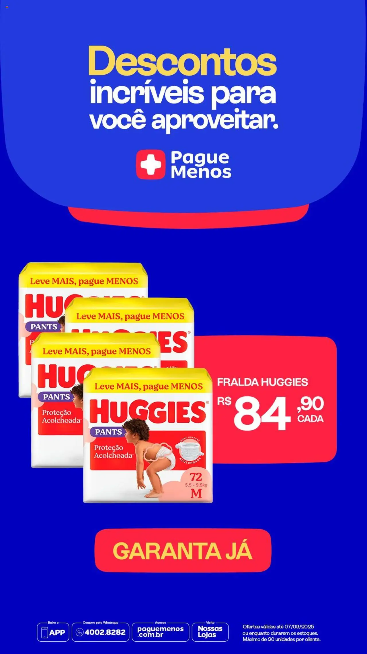 Pague Menos folheto "Catálogo atual" válido a partir de 01/09/2025 - número de página 1