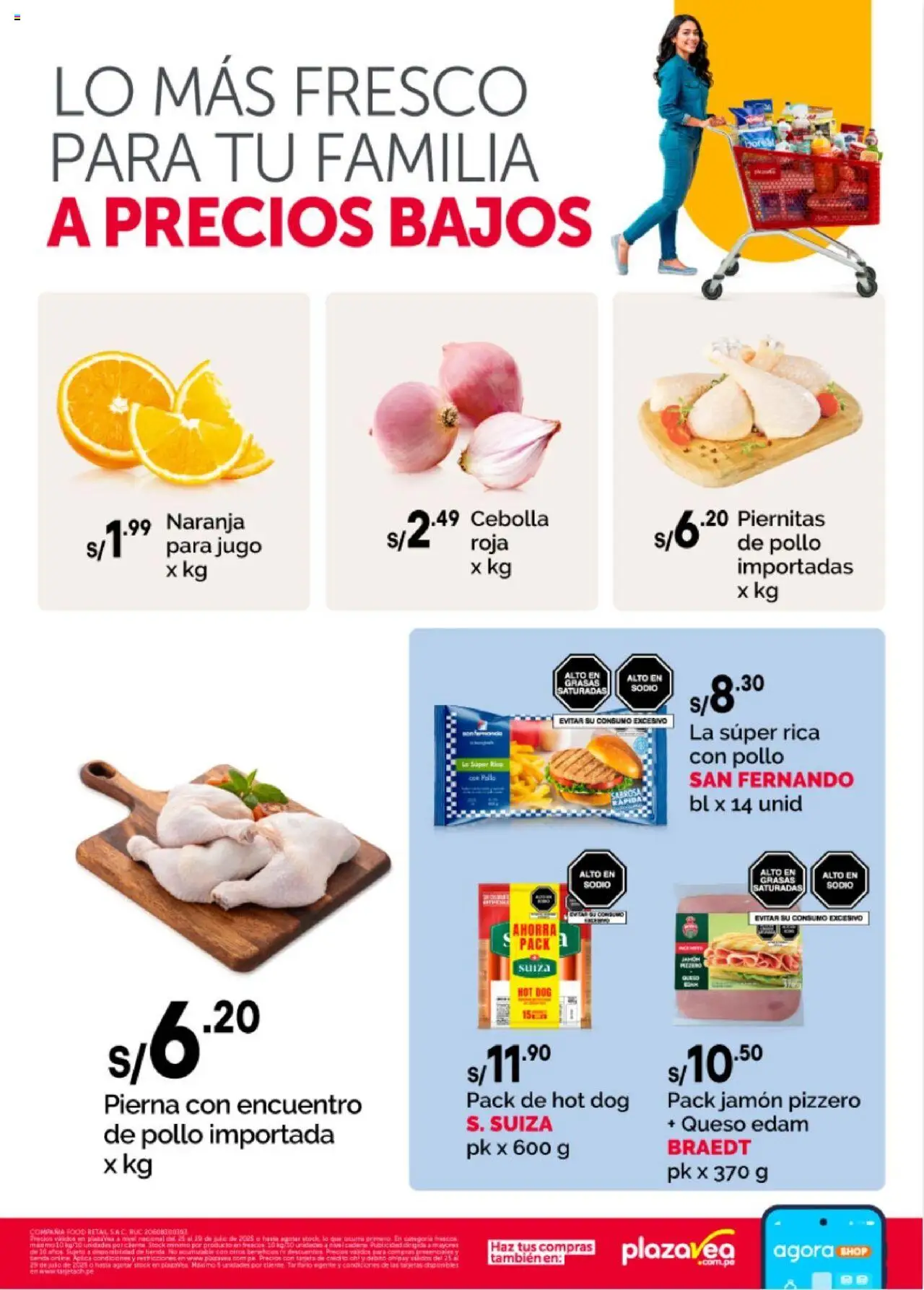 Plaza Vea Aviso Fds Frescos 4 (25/07/2025 - 29/07/2025) - ofertas de hoy - número de página 1