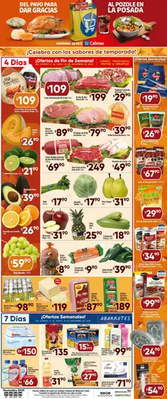 Vista previa las ofertas de la tienda Calimax - Folleto Mexicali y SLRC desde el 21/11/2025 