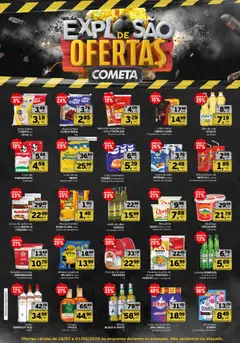 Pré-Visualização do folheto "Ofertas Explosão " da loja Cometa Supermercados válido a partir de 26/02/2026