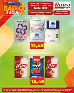Pré-Visualização do folheto "Ofertas do Dia" da loja Tatico válido a partir de 17/09/2025