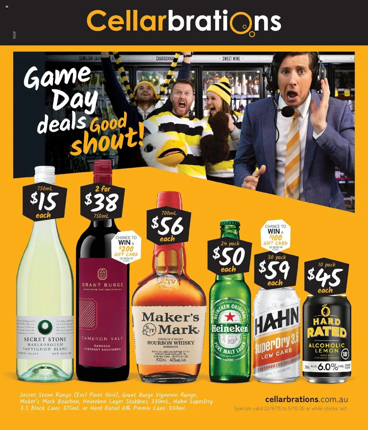 Cellarbrations catalogue valid from 22/09/2025 - page 1