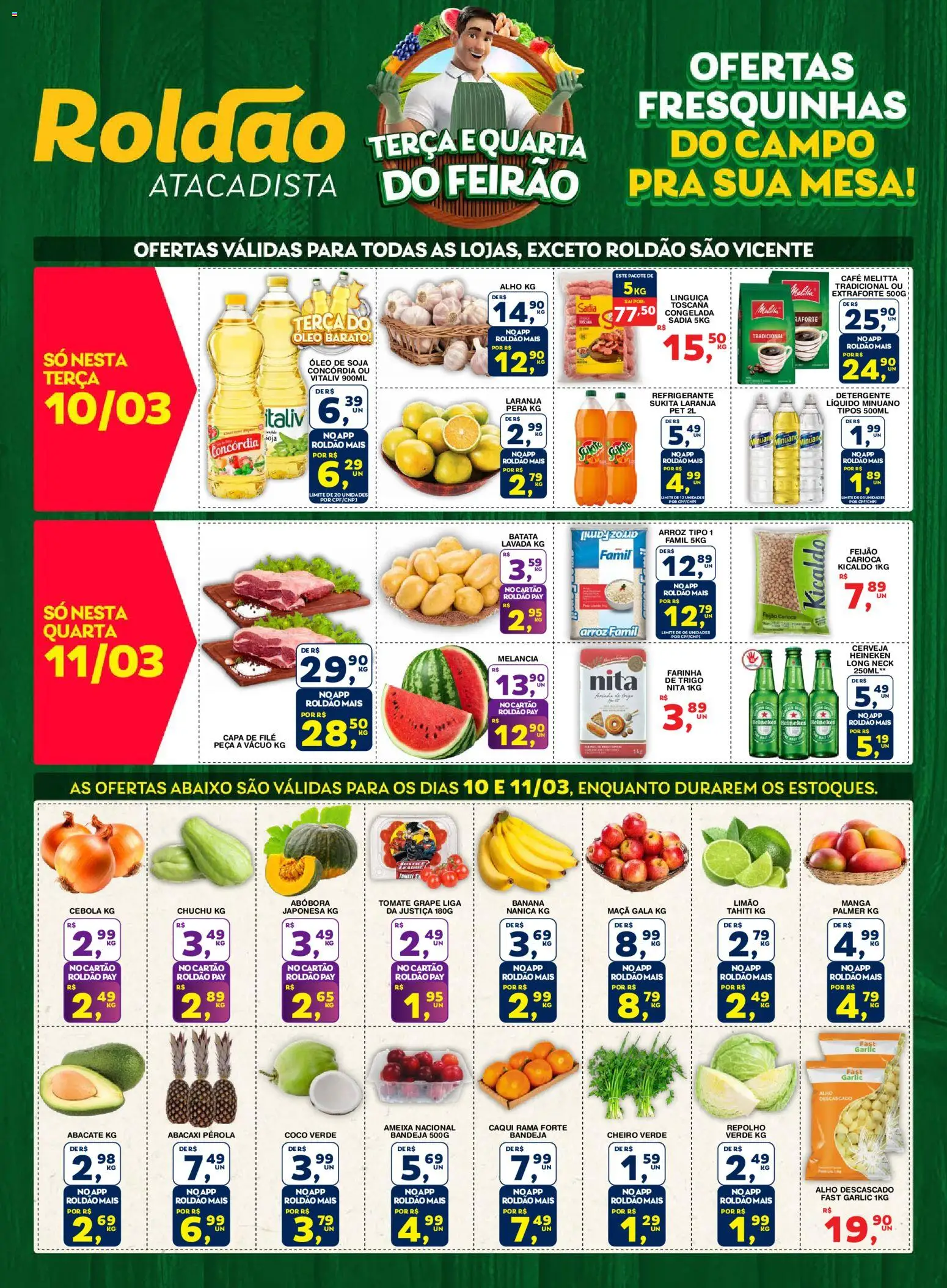 Pré-Visualização do folheto "Roldão ofertas Hortifruti " da loja Roldão válido a partir de 03/03/2026
