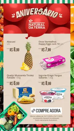 Pré-Visualização do folheto "Ofertas da semana" da loja Natural da Terra válido a partir de 10/11/2025