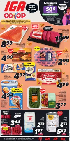 Preview of leaflet New Brunswick from shop IGA is valid from Oct 09, 2025