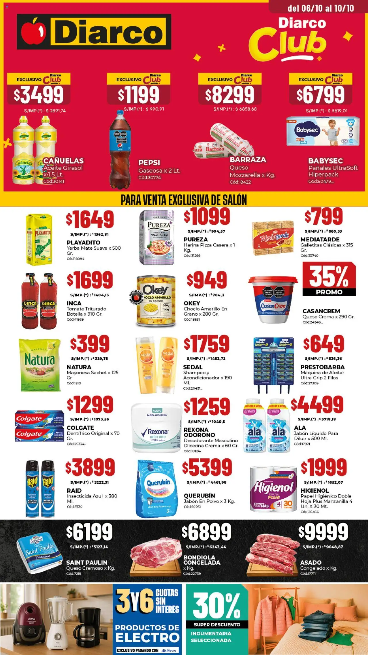 Vista previa del folleto de la tienda Diarco válido desde el 06/10/2025 