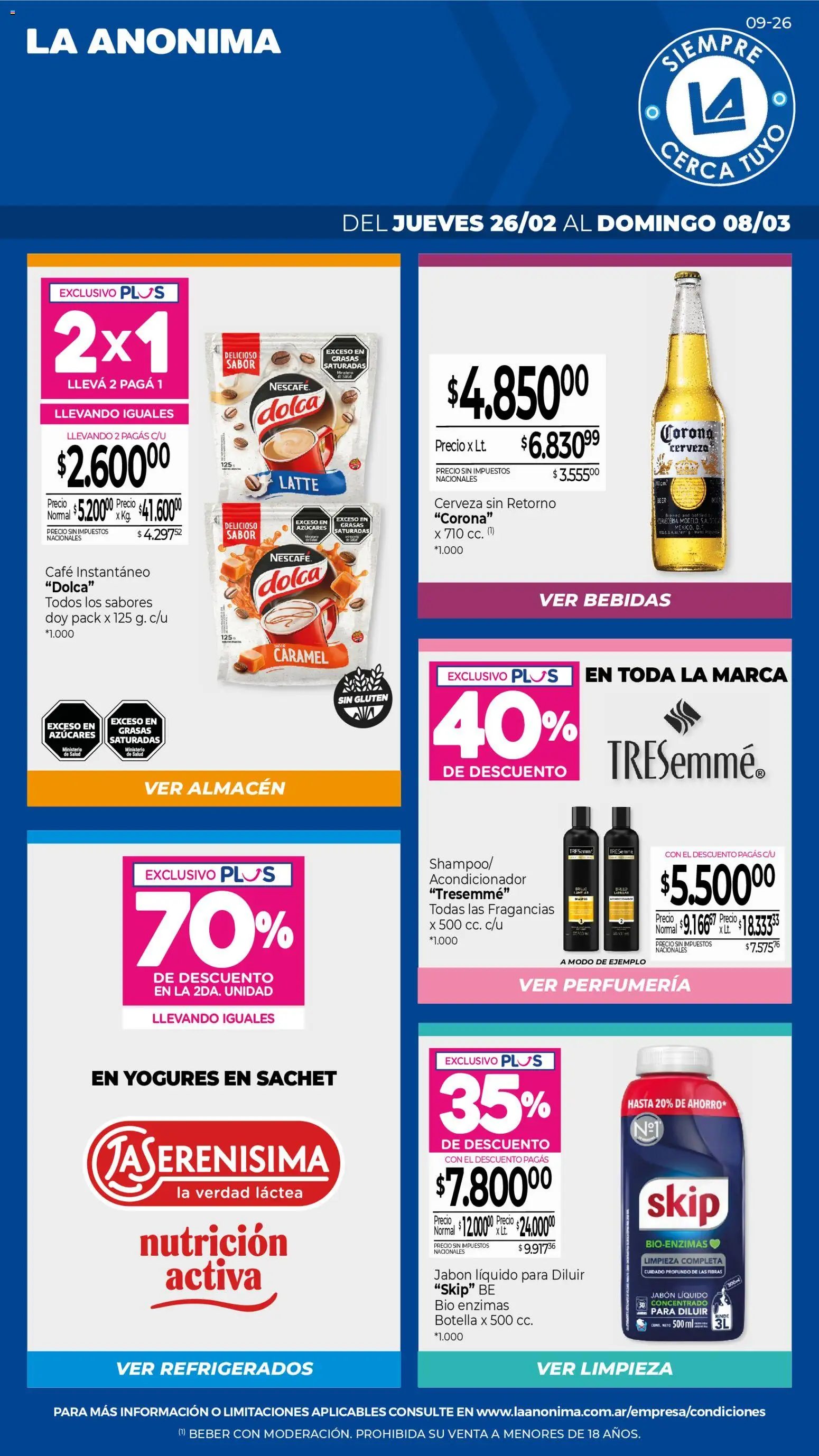 Vista previa del folleto de la tienda La Anonima válido desde el 26/02/2026 