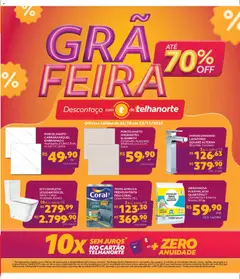 Pré-Visualização do folheto "Ofertas atuais" da loja Telhanorte válido a partir de 23/10/2025