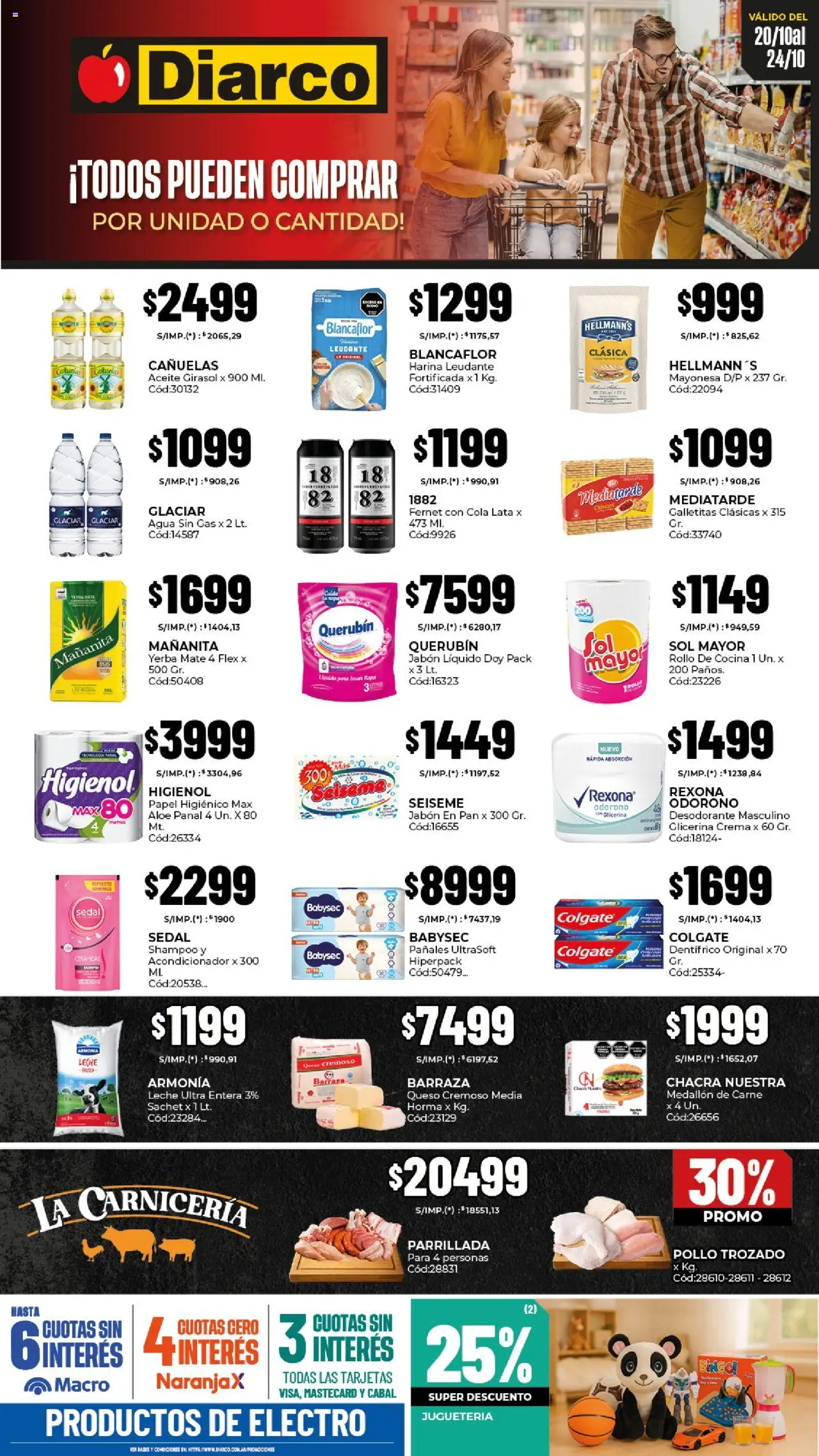 Diarco Ofertas Pueblo Interior del 20/10/2025 Online