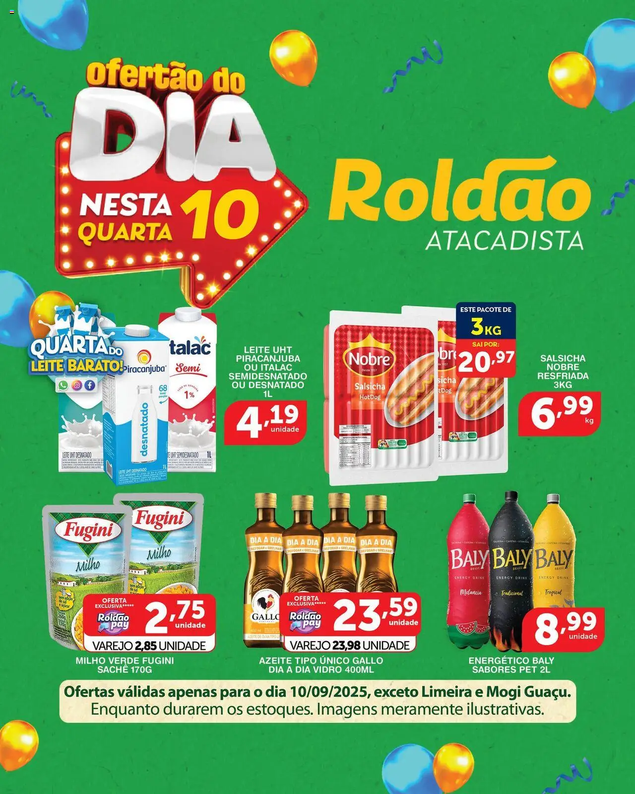 Roldão folheto "Ofertas do Dia" válido a partir de 10/09/2025 - número de página 1