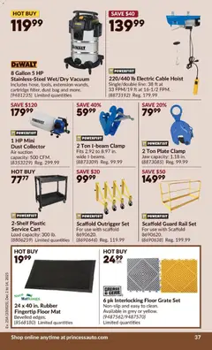 Preview of leaflet 2 Week Sale! from shop Princess Auto is valid from Dec 02, 2025 | Page: 42