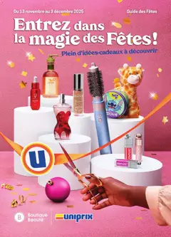 Preview of leaflet Holiday Flyer from shop Uniprix is valid from Nov 13, 2025