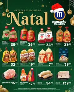 Pré-Visualização do folheto "Ofertas Especiais de Natal" da loja Mercadão Atacadista válido a partir de 02/12/2025