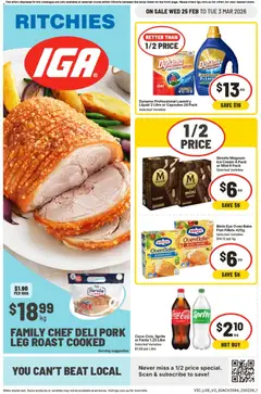 Preview of catalogue Catalogue from shop Ritchies valid 25/02/2026