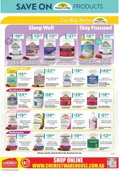 Preview of catalogue Catalogue from shop Chemist Warehouse valid 13/11/2025 | Page: 26